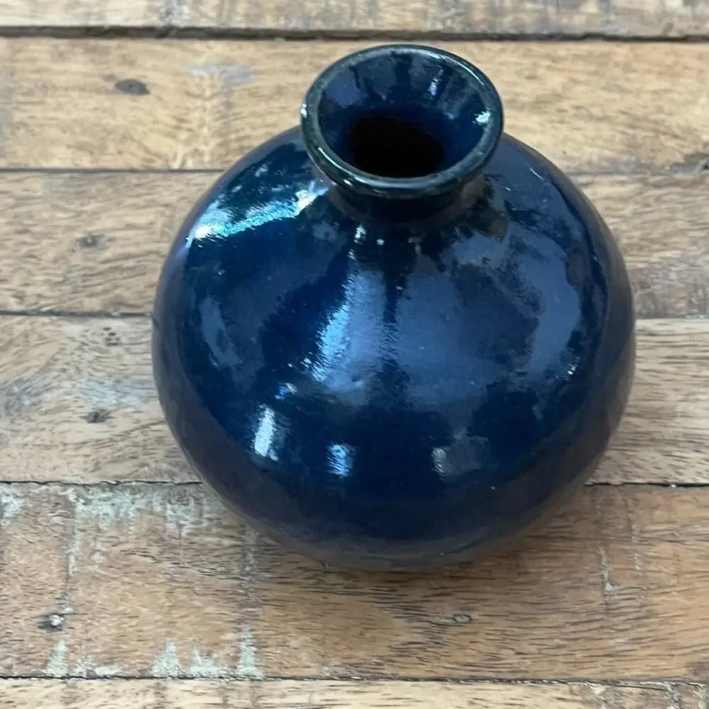 Studio Art Pottery Bud Vase 4.75
